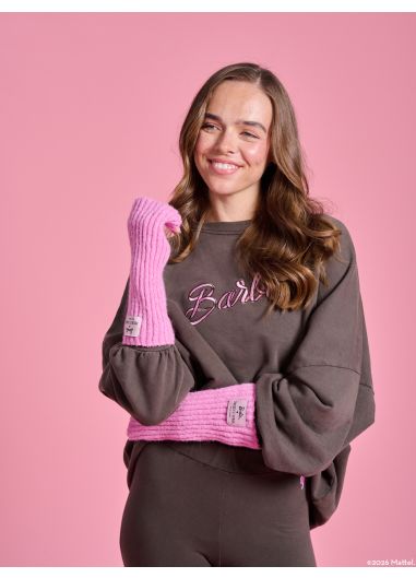 Product Image: PRIMA BARBIE FINGERLESS GLOVES PINK