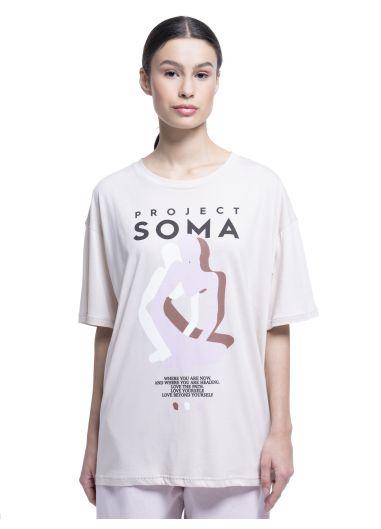 Product Image: CURA BEIGE T-SHIRT