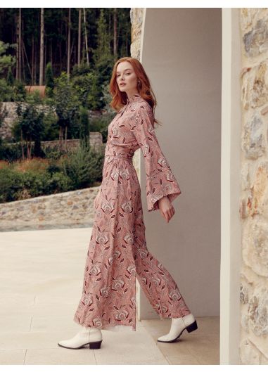 Product Image: MORNING WALK PINK OVERALL