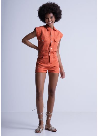 Product Image: SAIL AWAY PEACH OVERALL