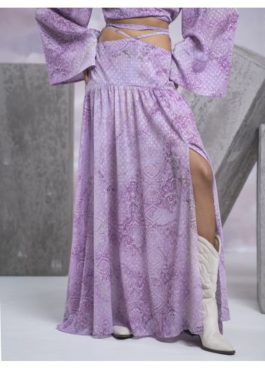 Product Image: OSSIAN LILAC SKIRT