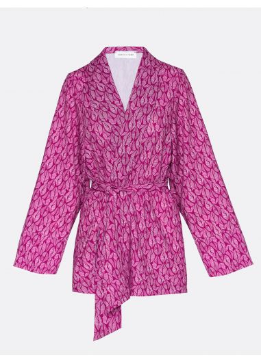 Product Image: LIZA FUCHSIA KIMONO