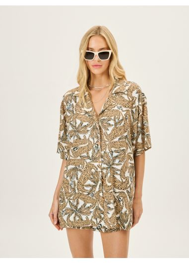 Product Image: ALOHA CAMEL SHIRT