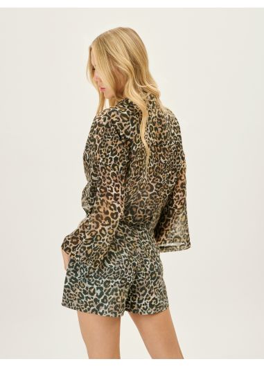 Product Image: MALIK LEOPARD SKORT