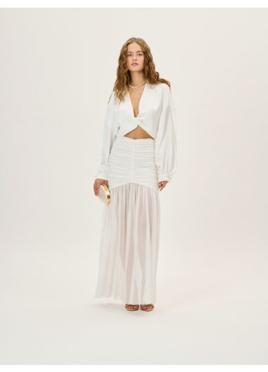 Product Image: NERIMA OFF-WHITE SKIRT