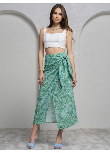 Product Image: AUGUSTINA GREEN SKIRT