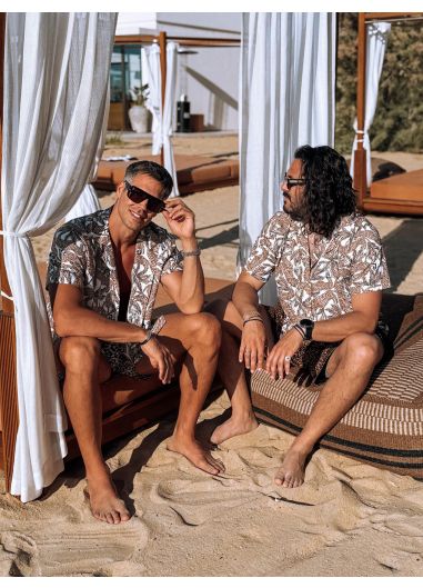 Product Image: ALOHA CAMEL SHIRT