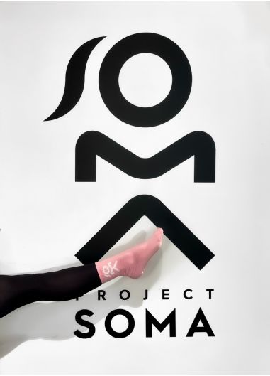 Product Image: PROJECT SOMA CLASSIC PINK SOCKS