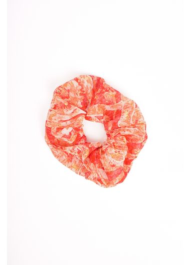 Product Image: PINK PAISLEY HAIR SCRUNCHIE