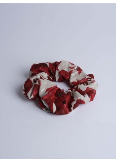 Product Image: FLORAL HAIR SCRUNCHIE