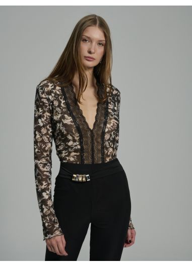 Product Image: ORIETTA  FLORAL BODYSUIT