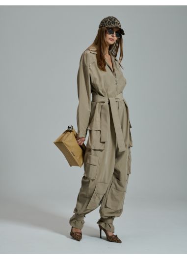 Product Image: FLAVIA BEIGE OVERALL