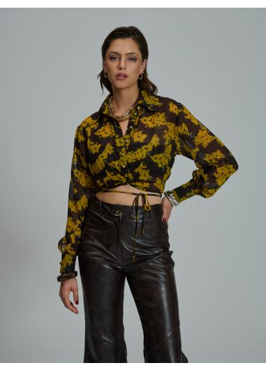 Product Image: SERENA DARK YELLOW TOP