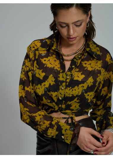 Product Image: SERENA DARK YELLOW TOP