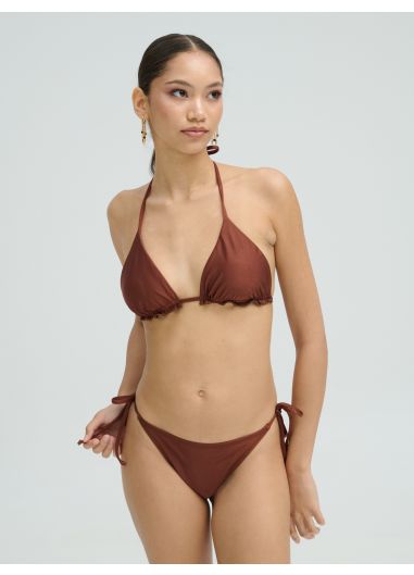 Product Image: LILIUM BROWN BIKINI TOP
